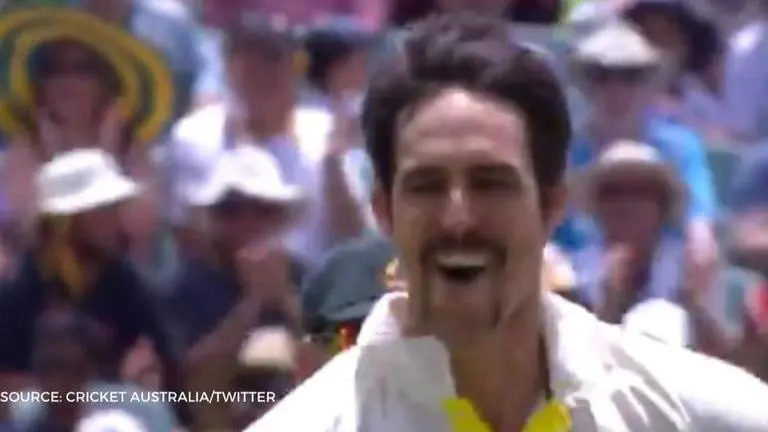 Mitchell Johnson 'destroys' England in fiery 7-40 Ashes spell on December 7, 2013: Watch Mitchell Johnson
