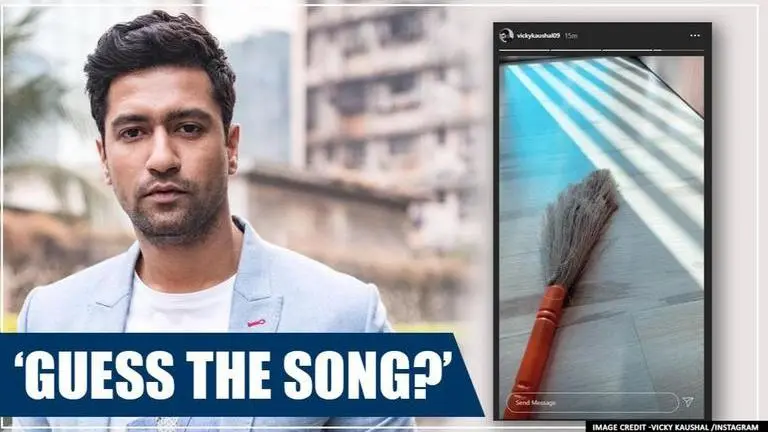 Vicky Kaushal's 'Broom' picture with a 1975 song will leave you in splits Vicky