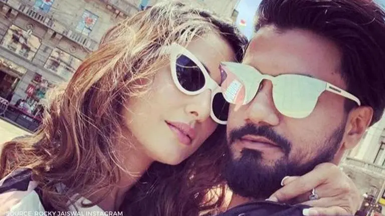 Hina Khan shares moments with Rocky Jaiswal on IG; writes HiRo forever hina khan