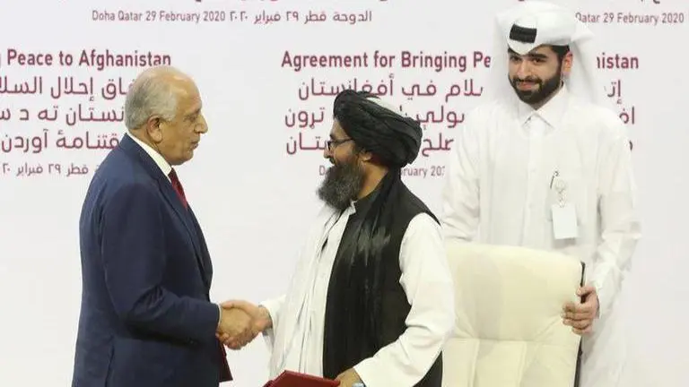 Afghan peace deal: Qatar expresses dismay as Gulf misses signing; says “absence of wisdom” Taliban
