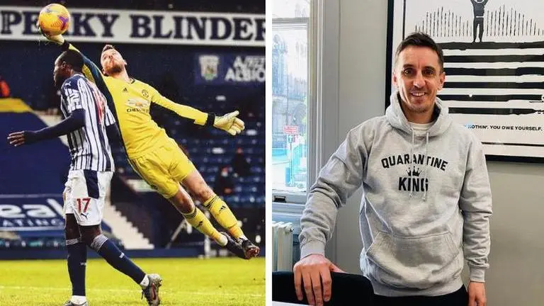 Guardiola or Klopp would sell De Gea, blasts Gary Neville following West Brom draw guardiola