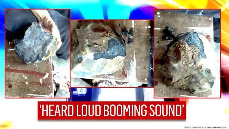 'Lucky' Indonesian man becomes millionaire after meteorite crashes through roof; see pics Indonesian