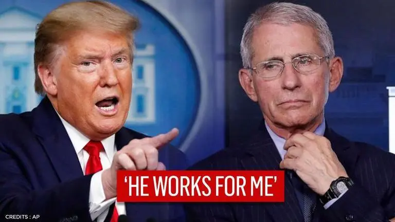 Trump slams 'LameStream Media' for favourable coverage of Fauci over COVID-19 pandemic Trump