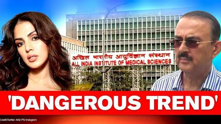 Rhea's lawyer responds as Sushant's lawyer cites AIIMS Dr's 'conclusion'; wants new board Sushant Singh Rajput