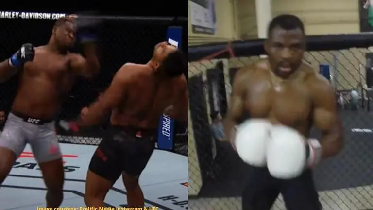 UFC VR video shows what it feels like to be on receiving end of Francis Ngannou's punches UFC