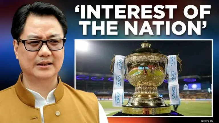 'In the interest of the nation': Kiren Rijiju welcome postponement of IPL IPL