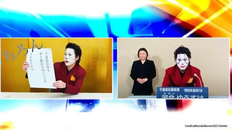 Japanese politician dressed as supervillain 'The Joker' running for governor: Watch Japan