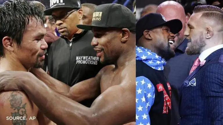 Conor McGregor did better vs Floyd Mayweather than Manny Pacquiao: UFC legend Chael Sonnen Conor McGregor did better vs Floyd Mayweather than Manny Pacquiao: UFC legend Chael Sonnen