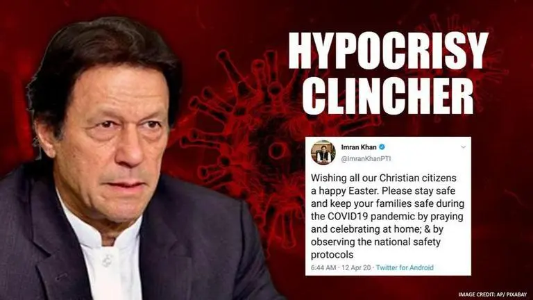 Comparing Imran Khan's Ramzan & Easter wishes amid Covid exposes Pakistan's discrimination Ramadan