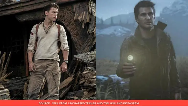 Tom Holland gets grilled by 'Uncharted' fans after sharing first look as 'Young Nathan' tom holland