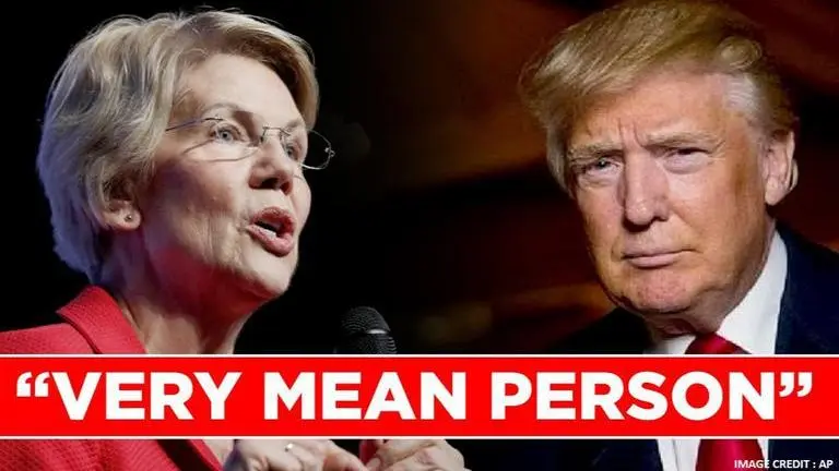 Trump cites "tremendous lack of talent", not sexism for end of Elizabeth Warren's campaign Trump