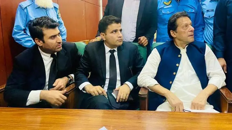 Pakistan's accountability court gives Imran Khan bail until June 19 in Al-Qadir corruption case Ex-Pakistan PM Imran Khan at IHC on May 31, 2023
