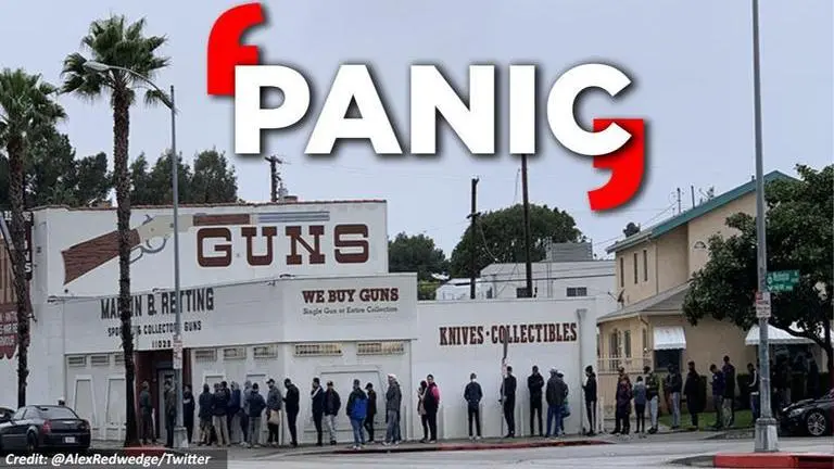 Coronavirus outbreak: After hoarding toilet rolls, Americans now buying guns Coronavirus