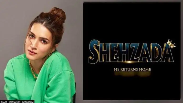 Kriti Sanon begins shoot for Delhi schedule of 'Shehzada' alongside Kartik Aaryan Shehzada