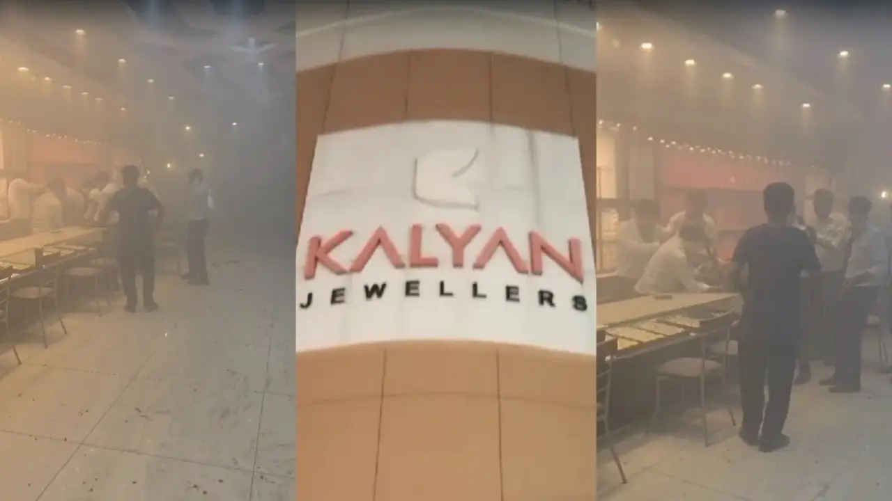 AC Explodes at Kalyan Jewellers Store in Karnataka's Ballari, 3 injured Air conditioner explodes at Kalyan Jewellers store in Karnataka