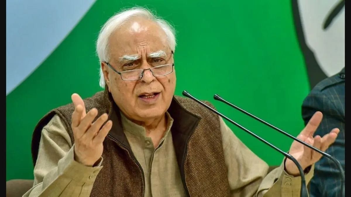 Senior Congress leader Kapil Sibal.