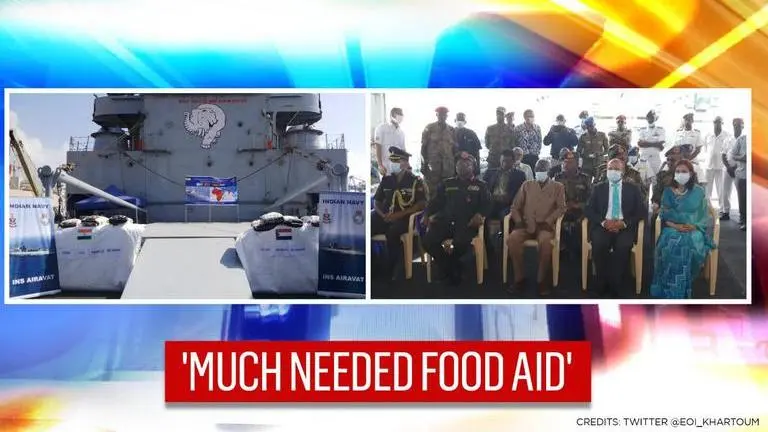 India delivers 100 MT food aid to Sudan amid COVID-19 pandemic & record-breaking floods India