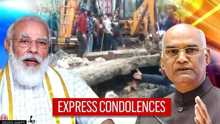 Muradnagar roof collapse: PM Modi, President Kovind express their condolences Uttar Pradesh