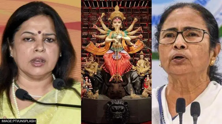 Horrendous that WB govt which 'banned' Durga Puja is taking credit for UNESCO honour: MoS Lekhi West Bengal