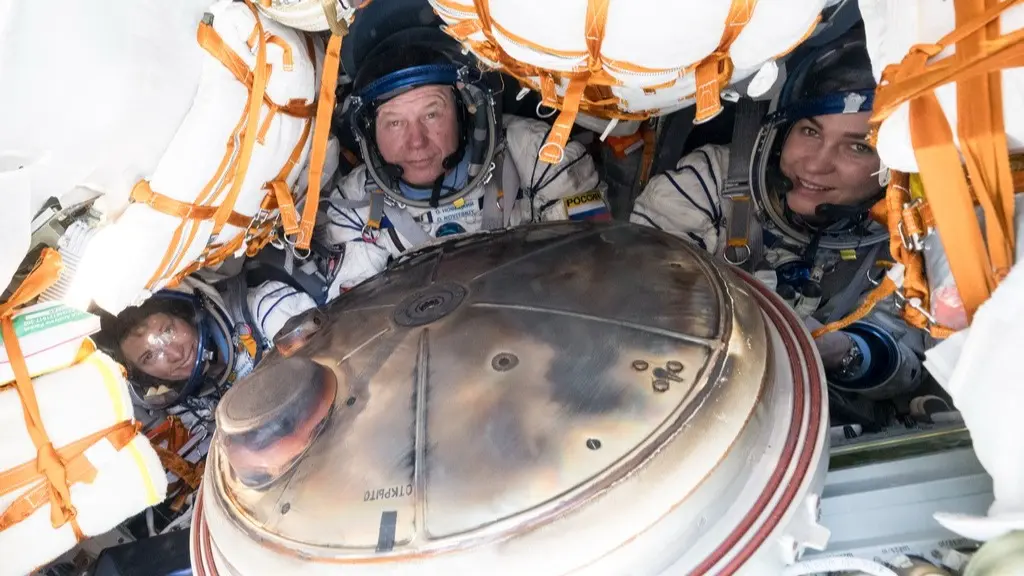 A Soyuz Capsule Carrying 3 Crew From The International Space Station Lands Safely In Kazakhstan A Soyuz Capsule Carrying 3 Crew From The International Space Station Lands Safely In Kazakhstan