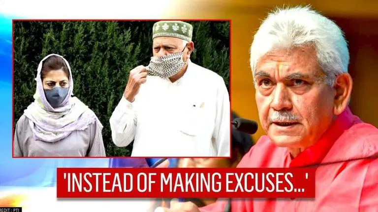 J&K L-G urges PDP & NC to help in delimitation exercise; gives assurance on Assembly polls J&K