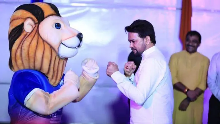 National Games 2022 anthem & mascot unveiled: Here's everything we know about it National Games 2022 mascot