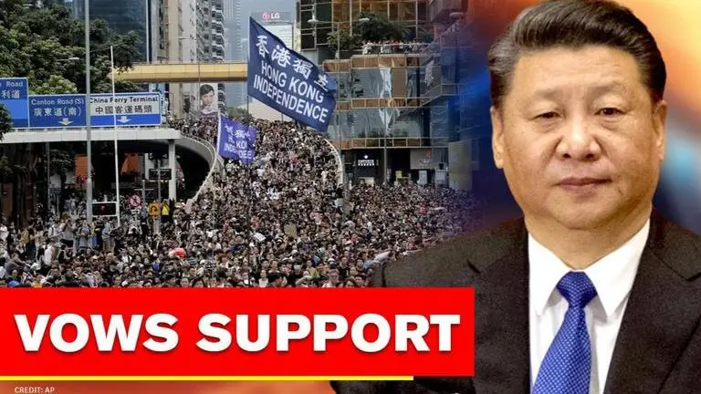 China pledges continued support for Hong Kong as global financial centre China vows continued support for Hong Kong as global financial hub