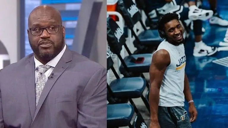 Shaq faces backlash over bizarre post-game interview with Utah Jazz’s Donovan Mitchell Shaq