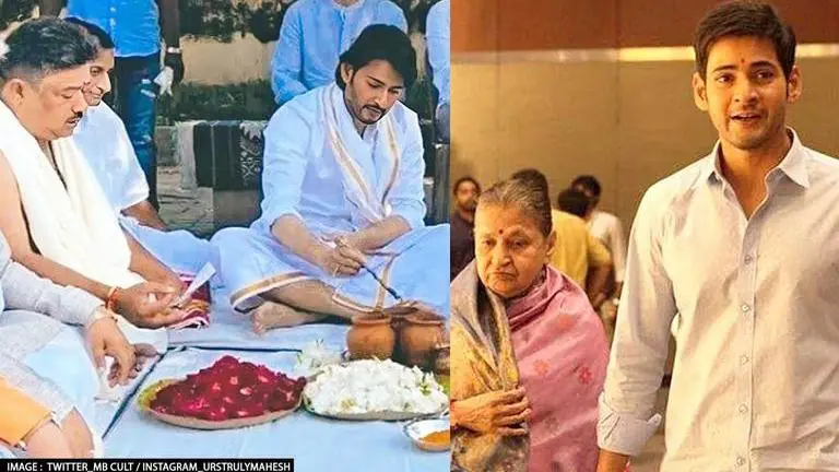 Mahesh Babu conducts puja for late mother in Haridwar, immerses ashes in Ganga Mahesh Babu