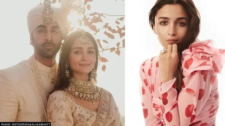 Alia Bhatt flaunts diamond wedding ring in new pics, fans shower love on 'Mrs Kapoor' alia bhatt
