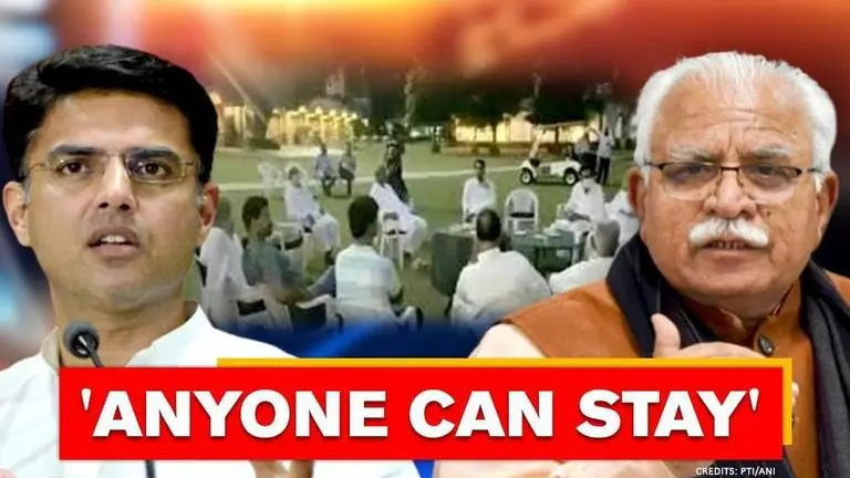 Haryana CM rubbishes involvement in Sachin Pilot camp MLAs’ stay at Manesar hotel Rajasthan govt crisis