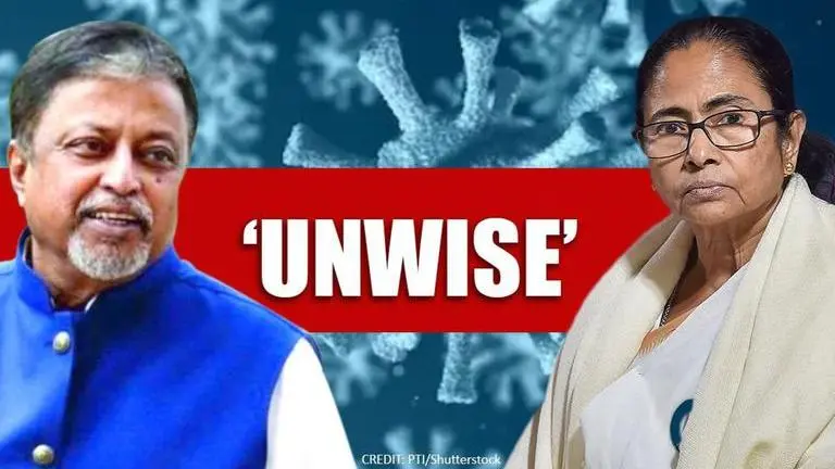 Former aide Mukul Roy calls West Bengal CM Mamata Banerjee "unwise" Mukul