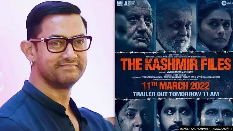 'The Kashmir Files': Aamir Khan says 'story is part of our history that aches our heart' The Kashmir Files, Aamir Khan praises The Kashmir Files, RRR pormotions in delhi, RRR press conference in Delhi, Aamir Khan to watch The Kashmir Files