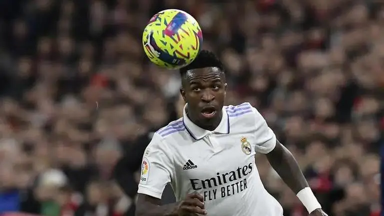 Real Madrid slam Atletico fans for their 'repugnant act of racism' against Vinicius Jr Real Madrid's Vinicius Jr