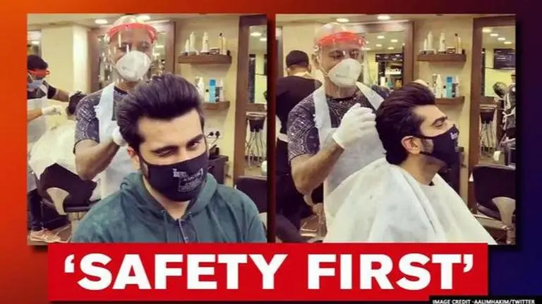 'New but safe experience': Arjun Kapoor gets a haircut from Hakim Aalim amid Unlock 2.0 Arjun Kapoor