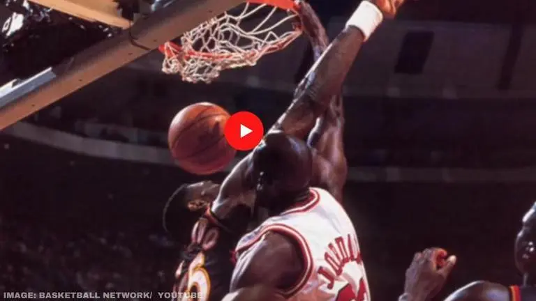 Michael Jordan trolls Dikembe Mutombo after dunking over him in throwback video: Watch Michael Jordan