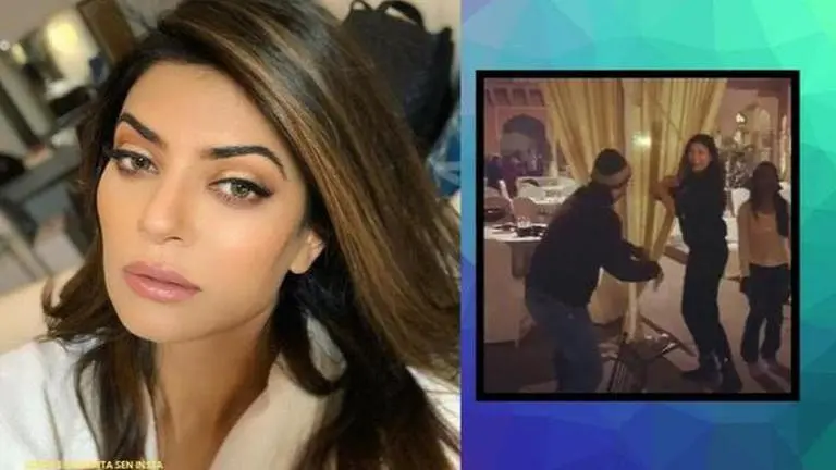 Sushmita Sen dances to Ranveer Singh’s 'Aankh Marey' with 'Aarya' crew in BTS video Sushmita Sen