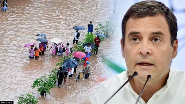 Assam floods: Rahul asks party workers to assist in rescue, rehabilitation operations Rahul Gandhi