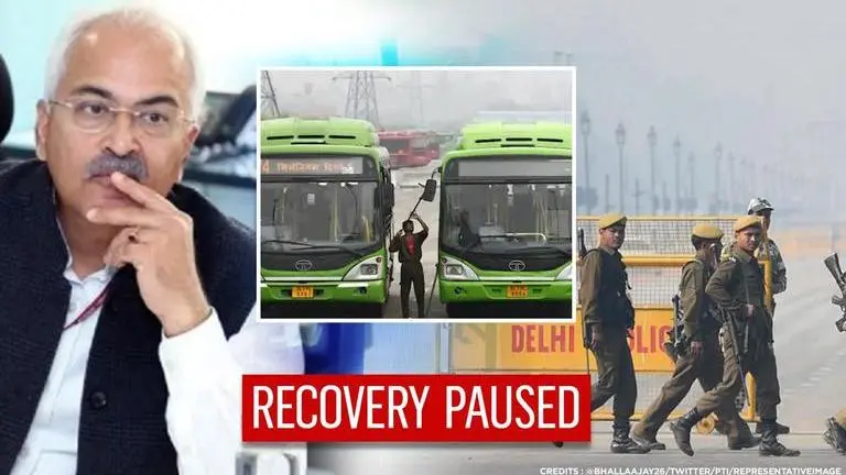 After Delhi Police sent a letter to DTC; Corporation decides to hold recovering of buses Delhi Police