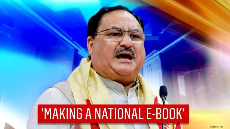 JP Nadda apprises about 'national e-book'; to compile social works carried out by Centre JP Nadda