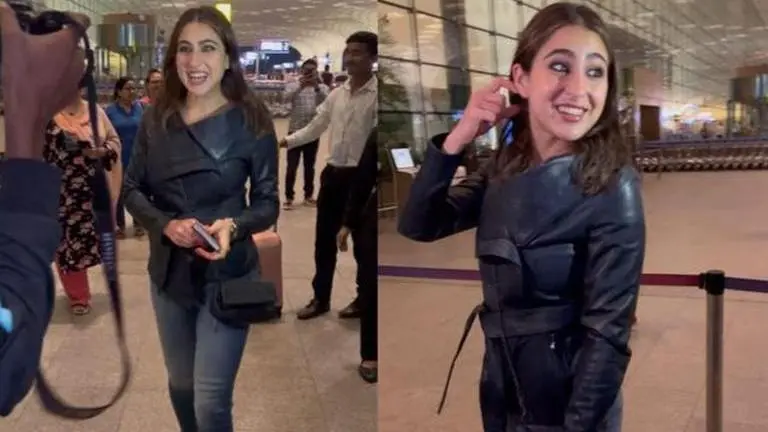 Sara Ali Khan spotted at Mumbai airport ahead of her Cannes 2023 debut Sara Ali Khan