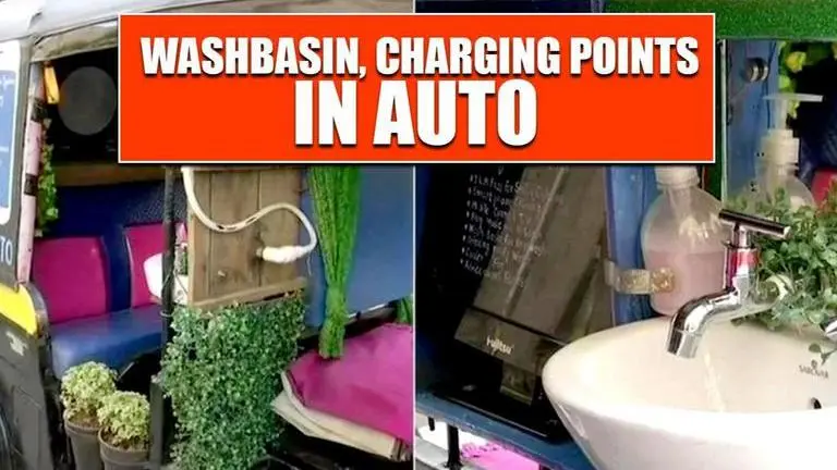 Mumbai's first home system auto-rickshaw has charging points, desktop Mumbai