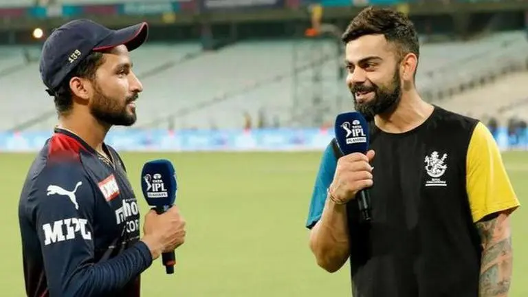 RCB hero Rajat Patidar rectifies ex-skipper Virat Kohli mispronouncing his name: Watch Rajat Patidar