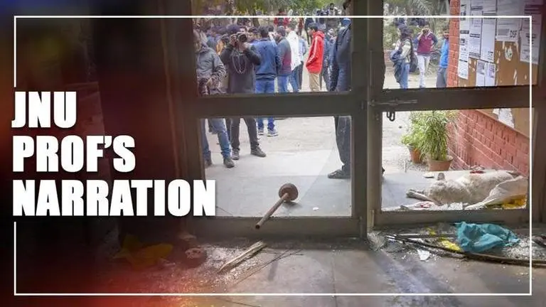 JNU professor reveals details of horrific incidents preceding JNU assault JNU
