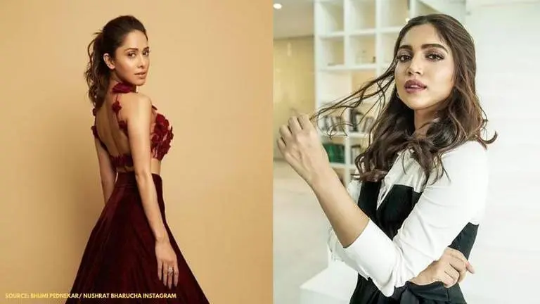 Bhumi Pednekar to Nushrat Bharucha; B-Town divas sporting 'shirts' at home amid lockdown Bhumi Pednekar