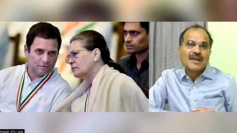 National Herald case: Congress alleges Gandhis 'being implicated by ED in fake cases' Adhir Ranjan Chowdhury