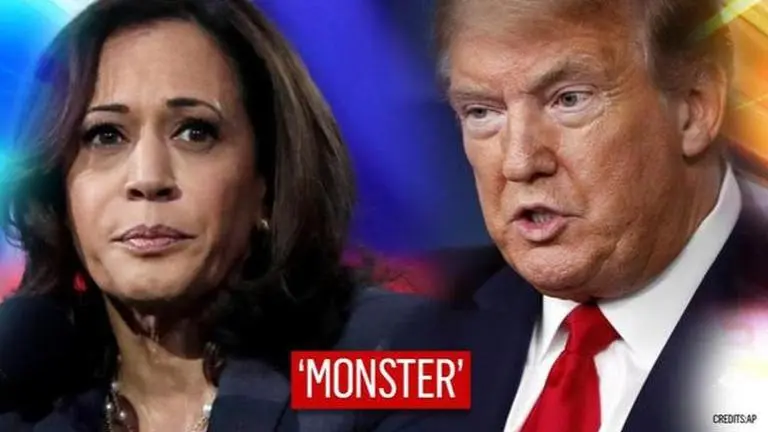 Donald Trump calls Kamala Harris a 'monster' amid surge in polls for Democrats Donald Trump