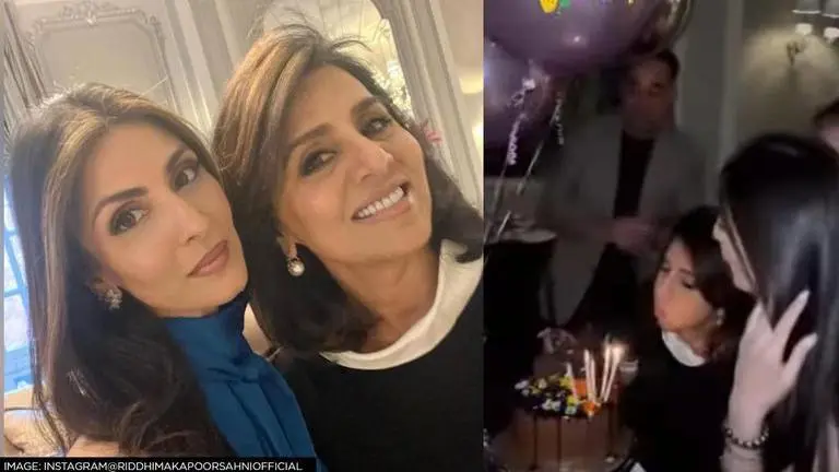 Neetu Kapoor celebrates her 64th birthday with lavish party alongside family in London neetu kapoor