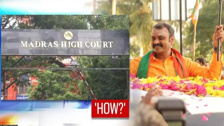 Madras HC pulls up TN BJP, asks how Vel Yatra is happening without state govt's permission BJP