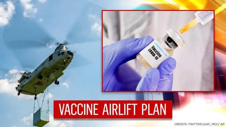 IAF working on plan to deploy 100+ aircraft & helicopters for Covid vaccine delivery Indian Air Force